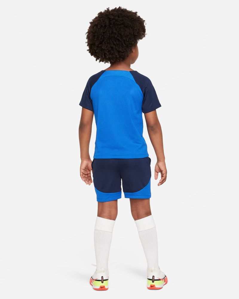 Ensemble maillot et short Nike Academy Pro Bleu Royal pour enfant