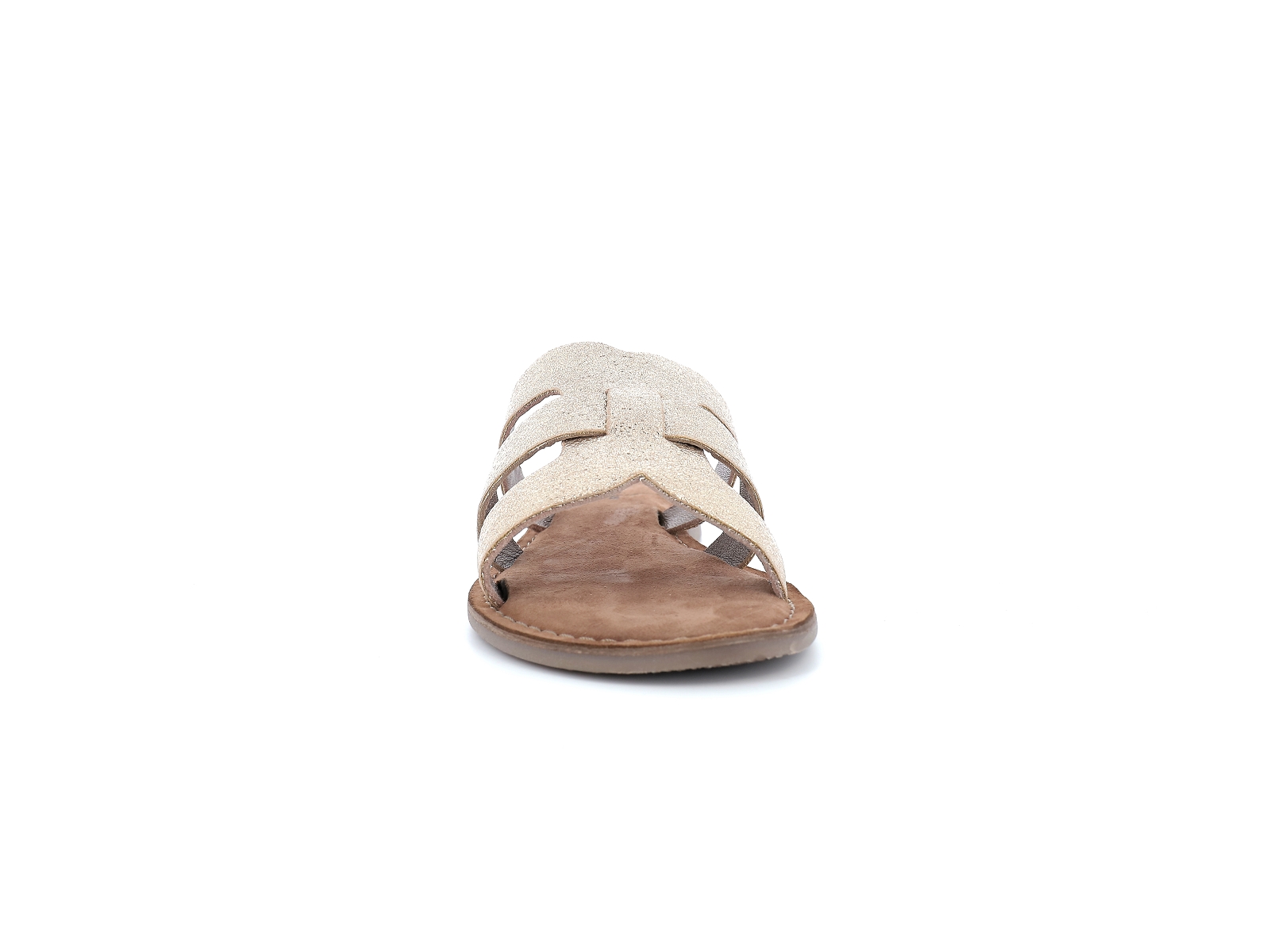 Metamorf ose-LACKY Cuir Or