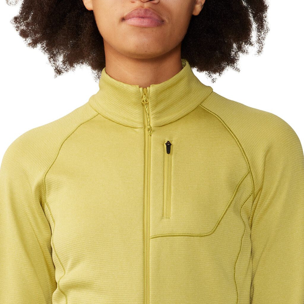 Fleecejacke Glacial Trail bright olive 351
