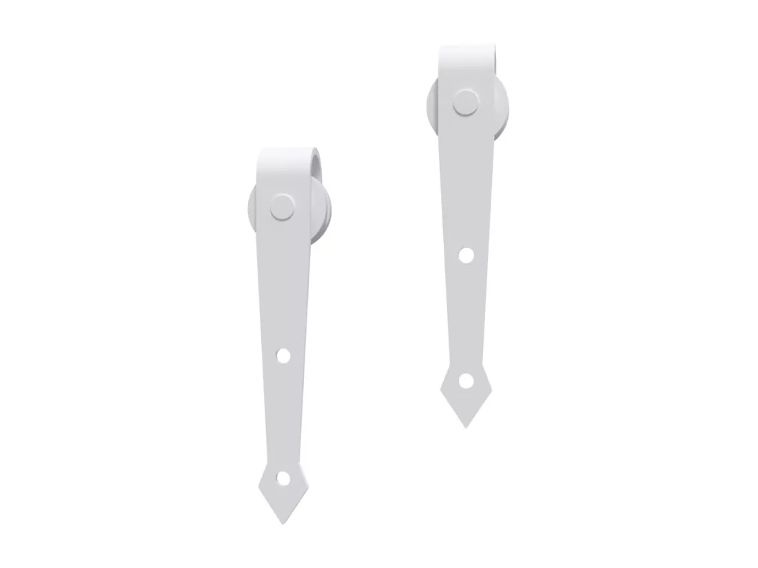 Porte coulissante et kit de quincaillerie 70x210 cm pin massif