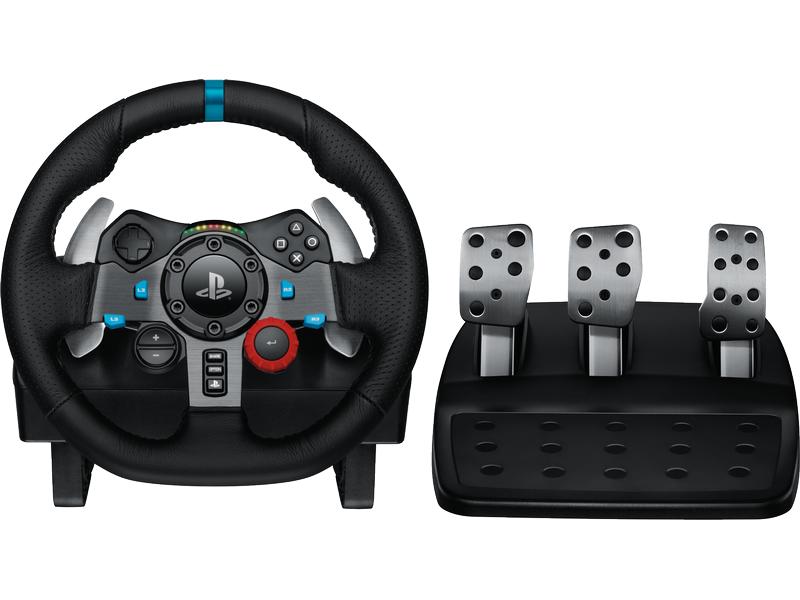 Logitech Lenkrad G29 Driving Force PS5 / PS4 / PS3 / PC Rennlenkrad und Pedale für PS5, PS4, PS3 und PC