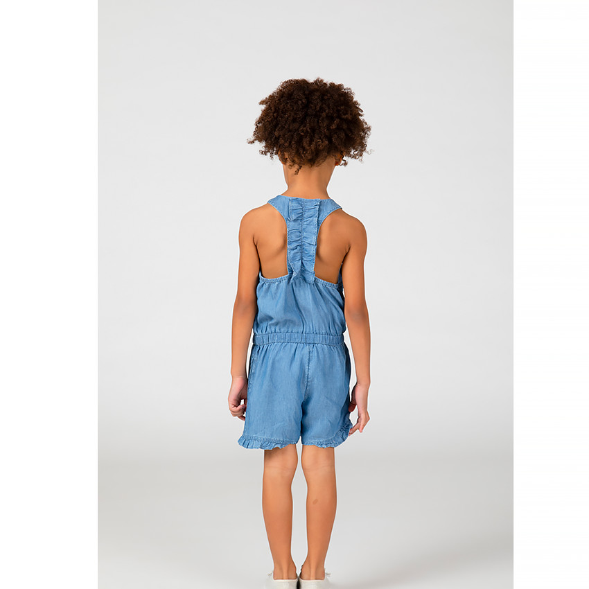 Combishort en coton avec broderie Minnie