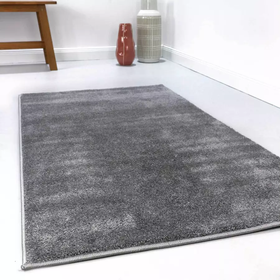Esprit Kurzflorteppich Campus silber