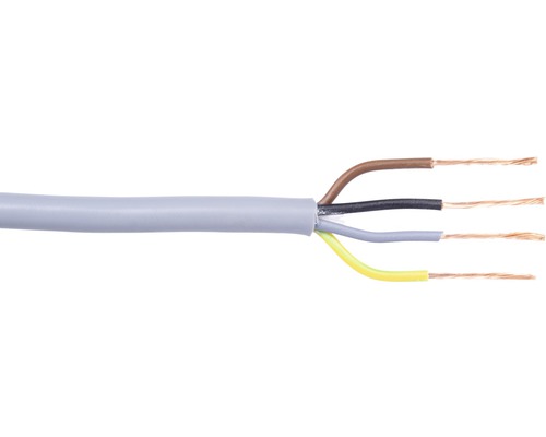 Ölflex Classic 4G0 slang, 0,75 mm², grijs, 20 m