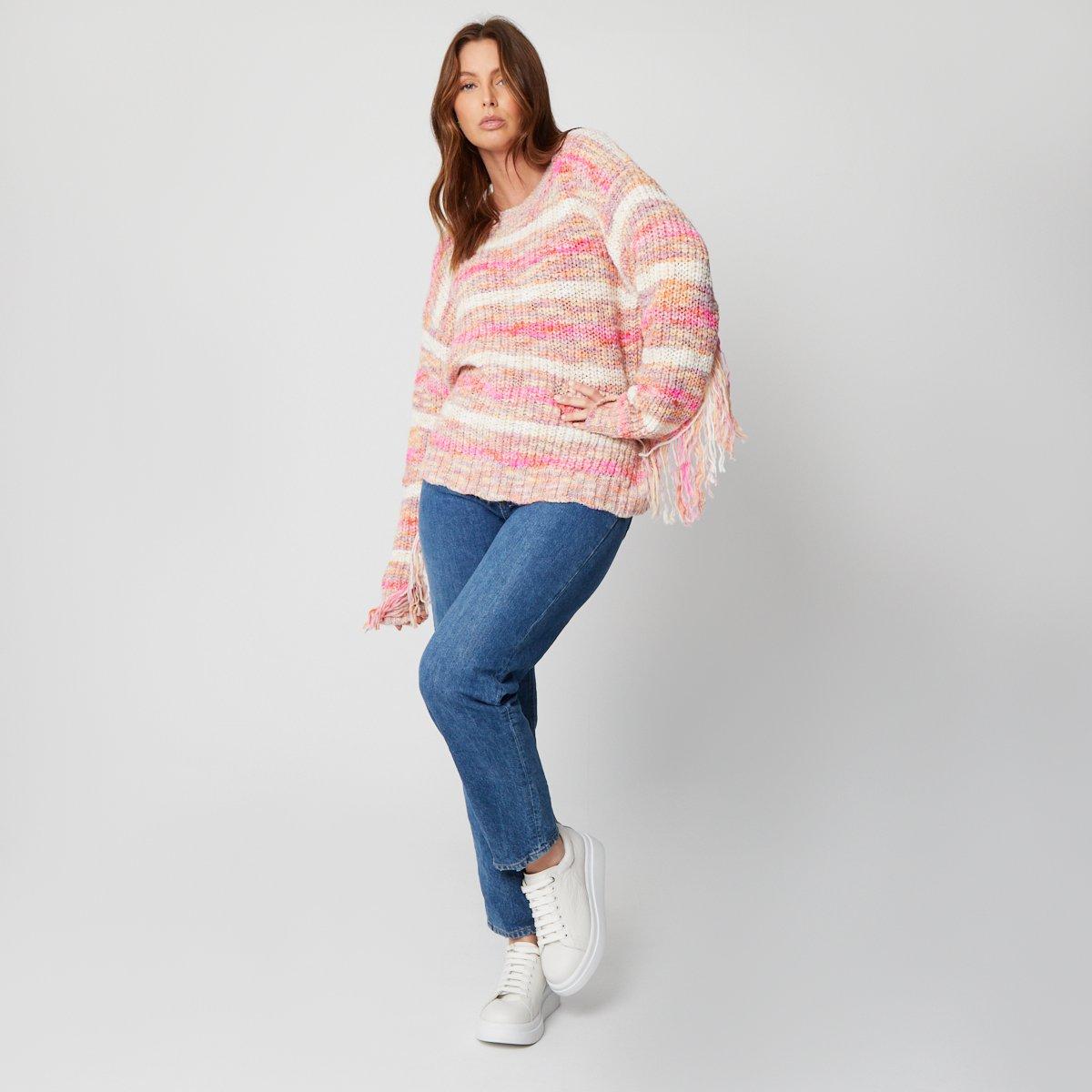 Be You Striped Jumper