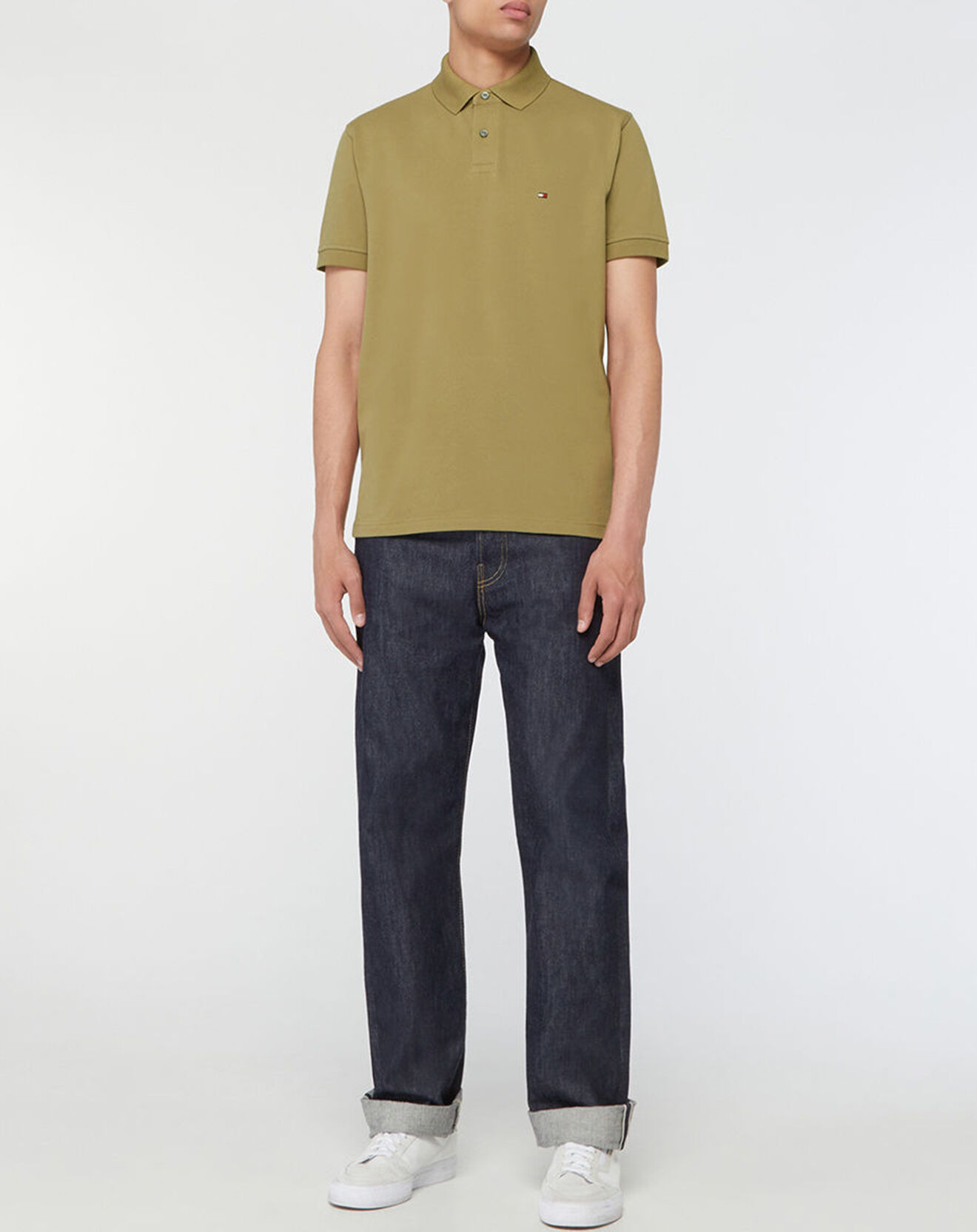 Tommy Hilfiger Polo regular 1985 kaki