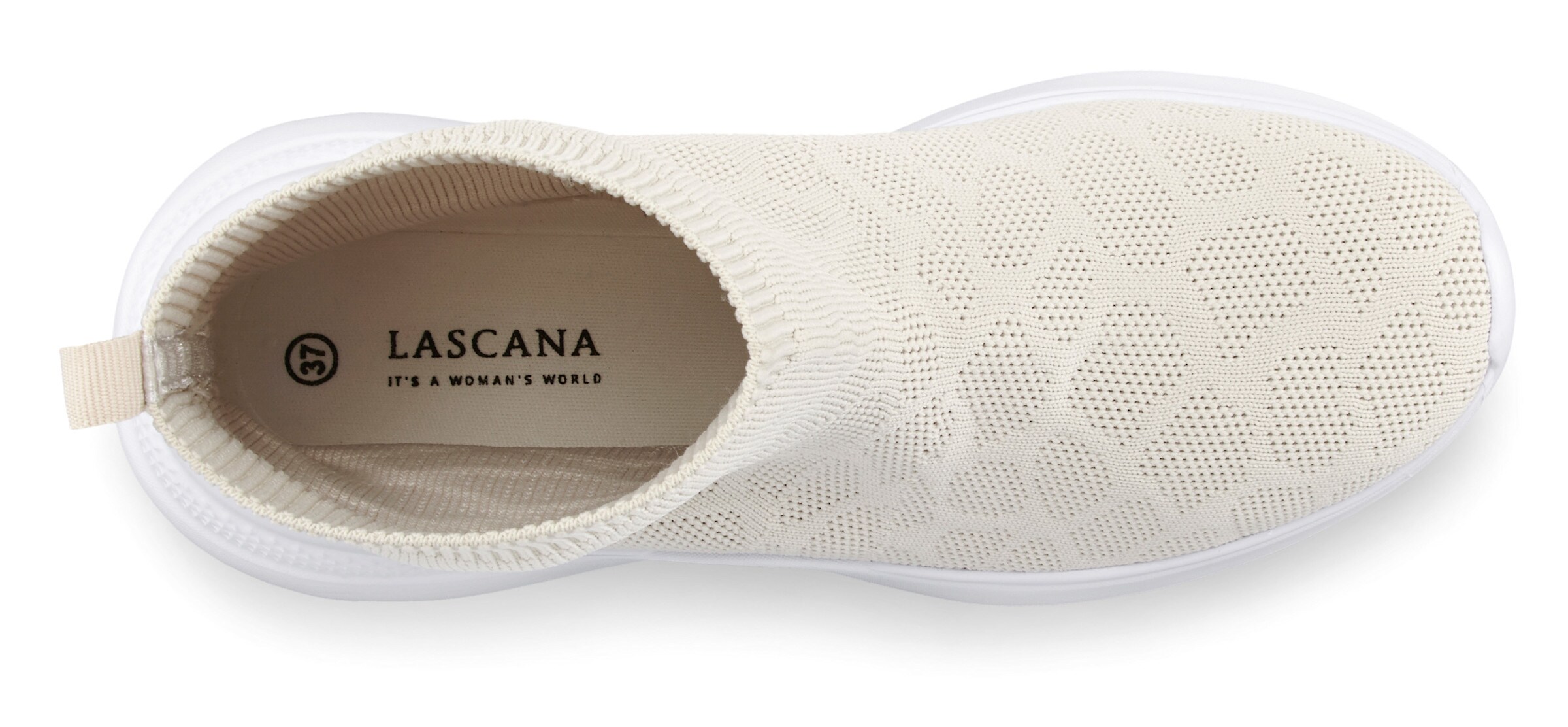LASCANA Sneaker in beige