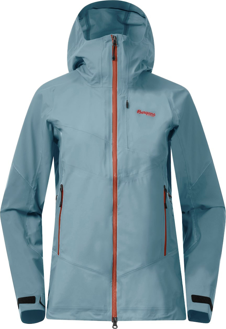 Rabot V2 3L Jacket Dame Smoke Blue/Chianti Red
