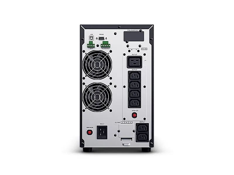 CyberPower Online S Series OLS3000EA - UPS - AC 230 V - 2700 Watt - 3000 VA - 9 At - RS-232, USB - output-stikforbindelser: 8 - aktiv PFC - sort