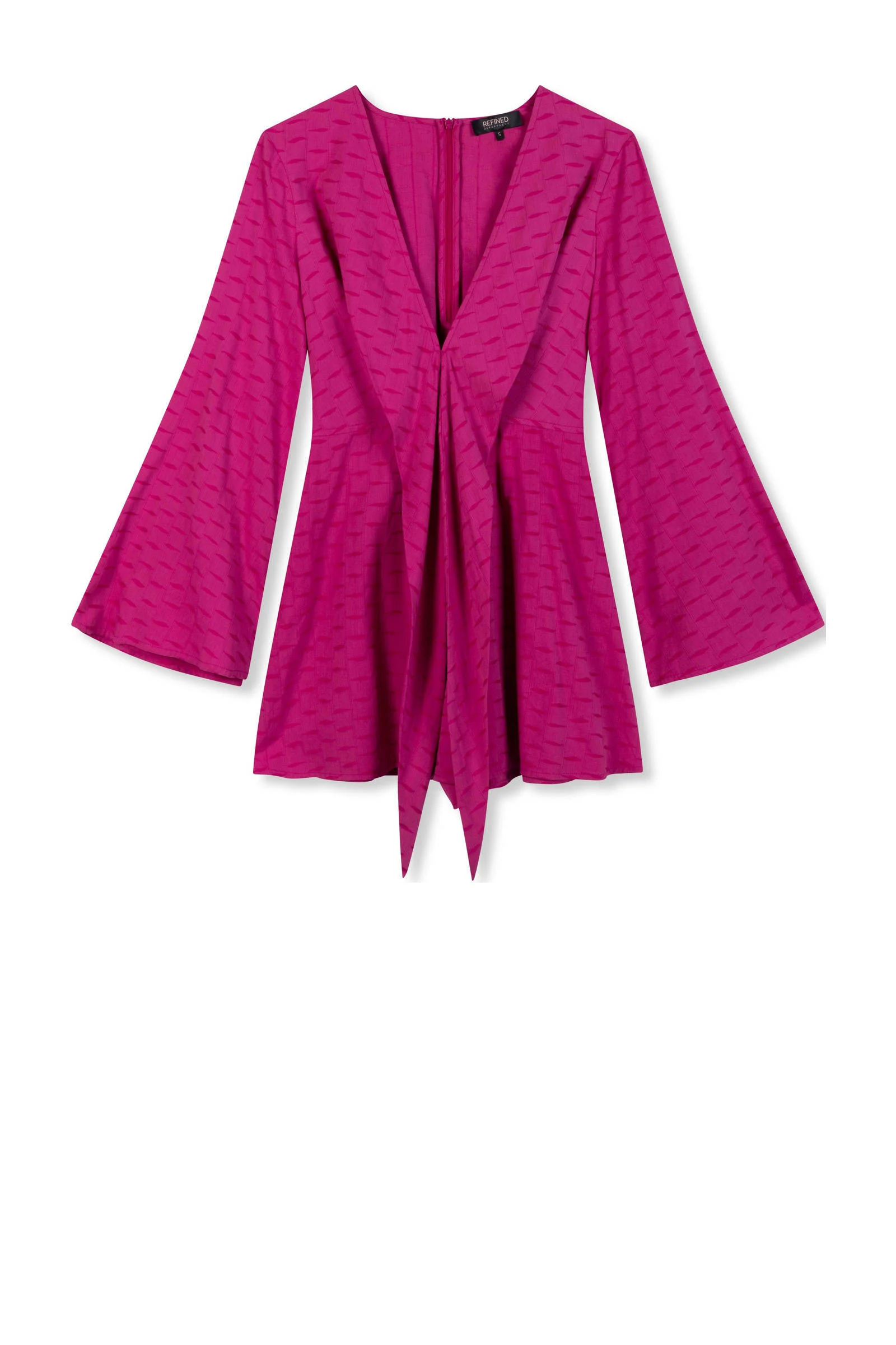 Refined Department playsuit Lulu met all over print fuchsia