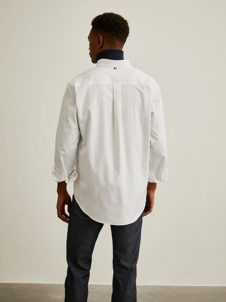 Camisa regular fit de algodão