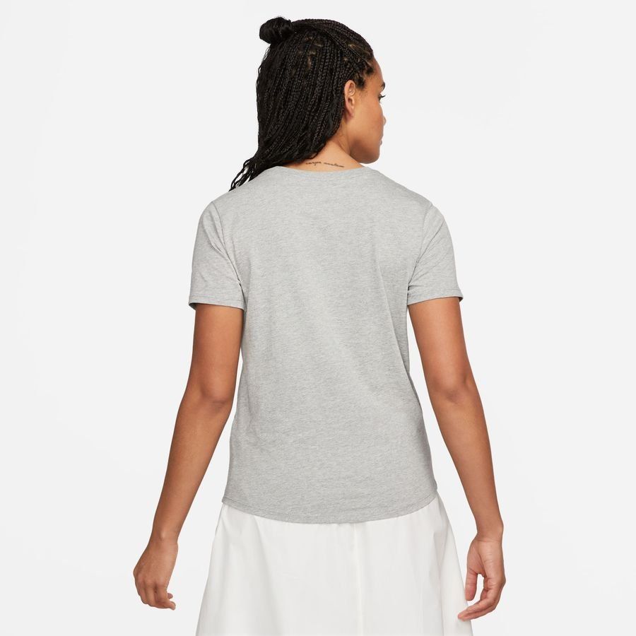 Nike T-Shirt NSW Club - Gris/Noir Femme