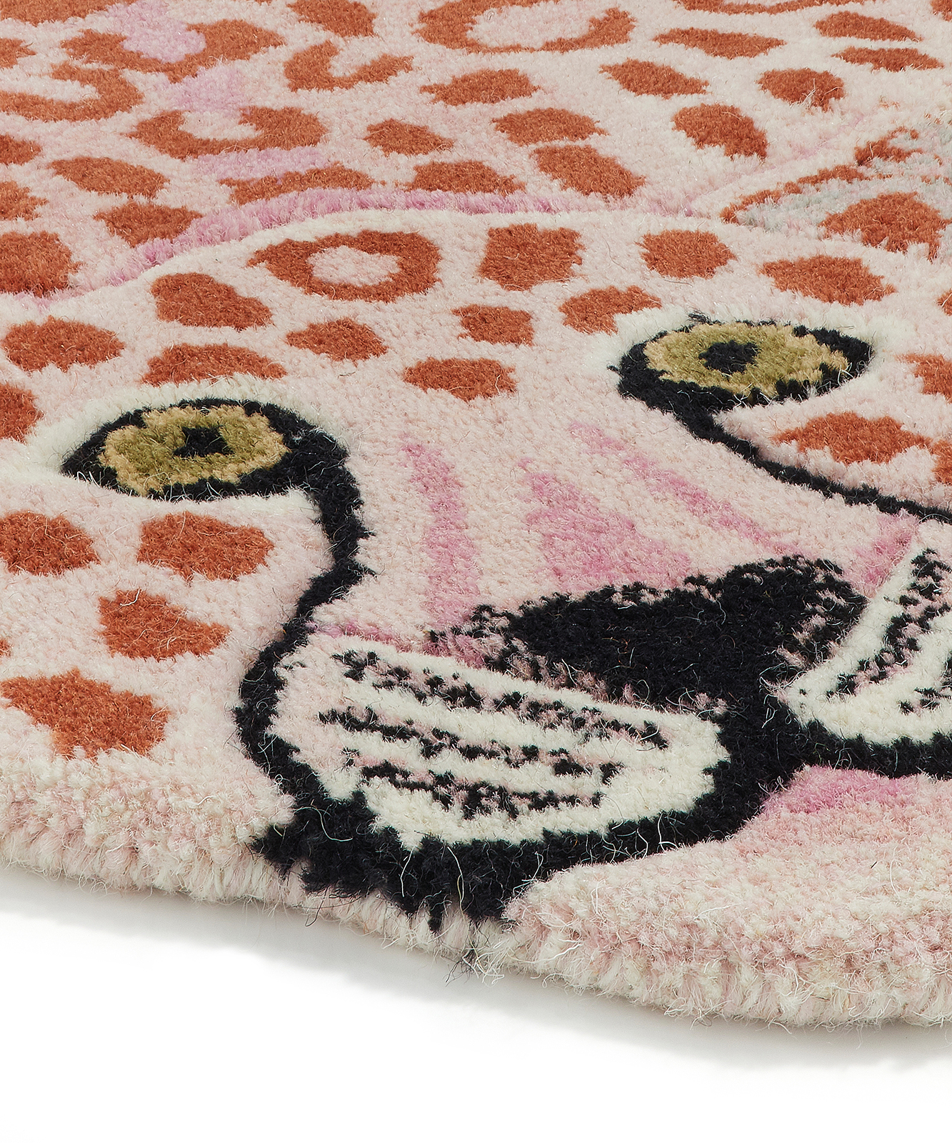 DG Pinky Leopard Rug Large