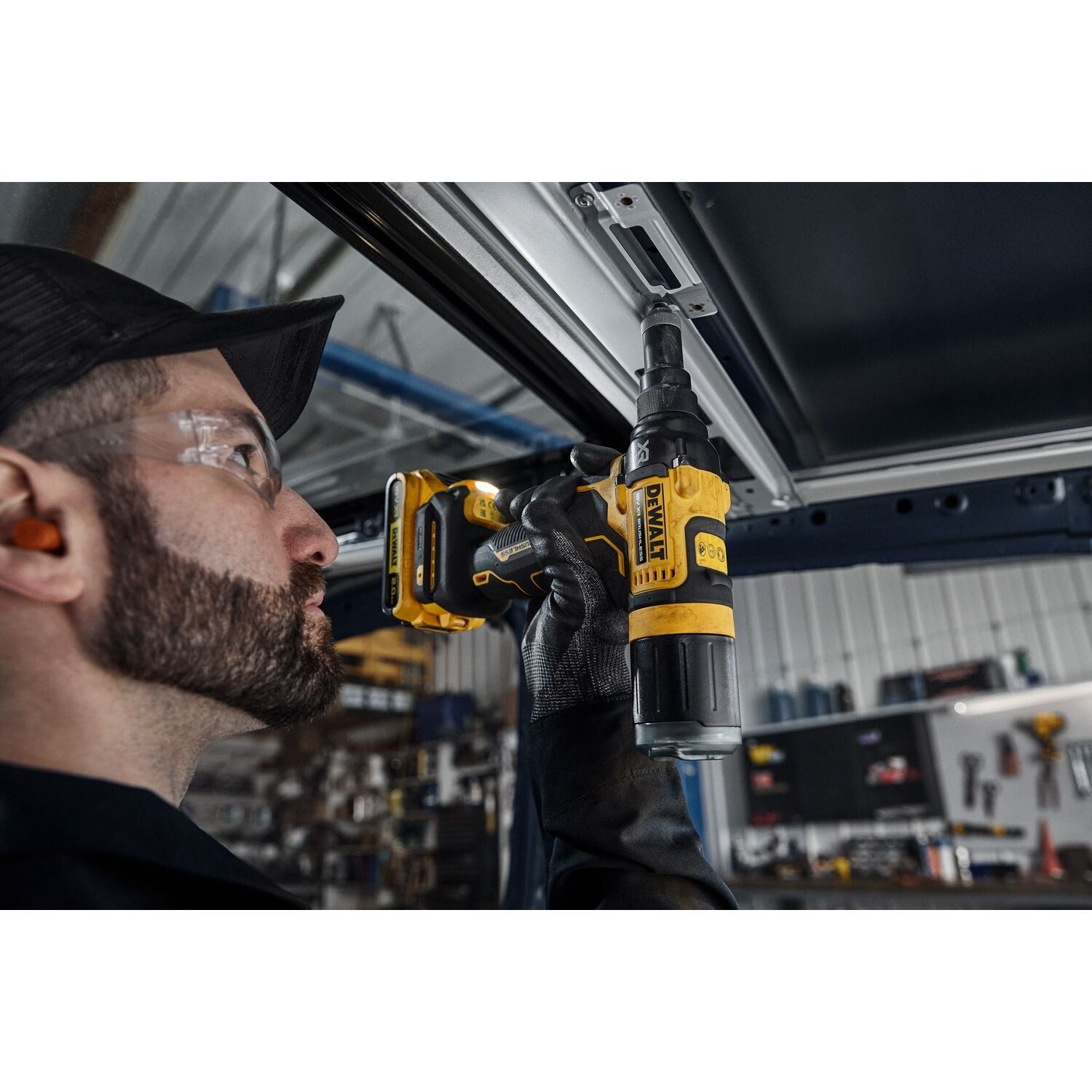 DeWALT DCF403NT Accu blindklinknageltang 18V XR Basic Body in TSTAK