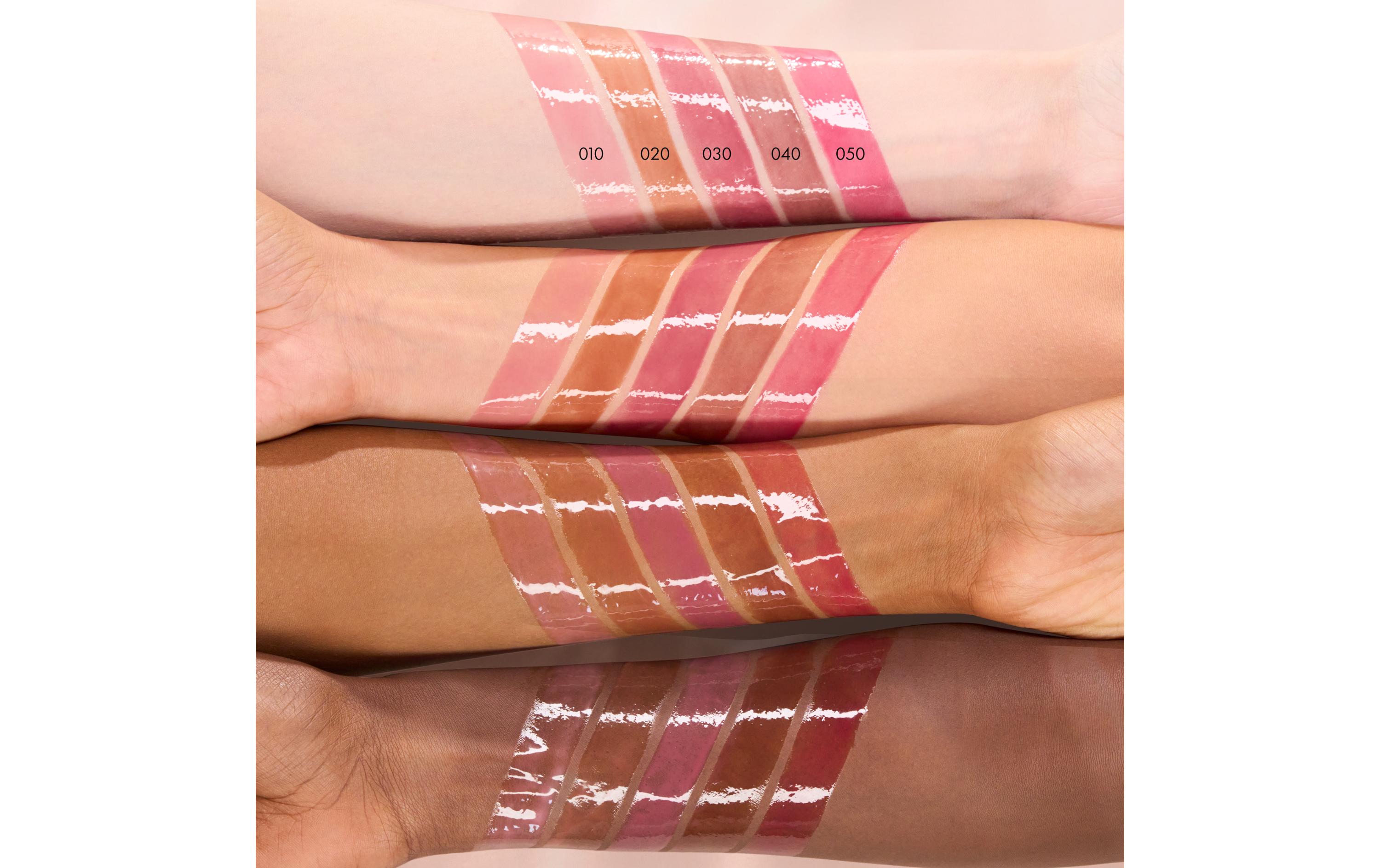 Lip Gloss Butter Drippin' Glossy 010 Pink Lemon SqueezinFeuchtigkeitsspendender, glänzender Lippenbalsam in zartem Rosa