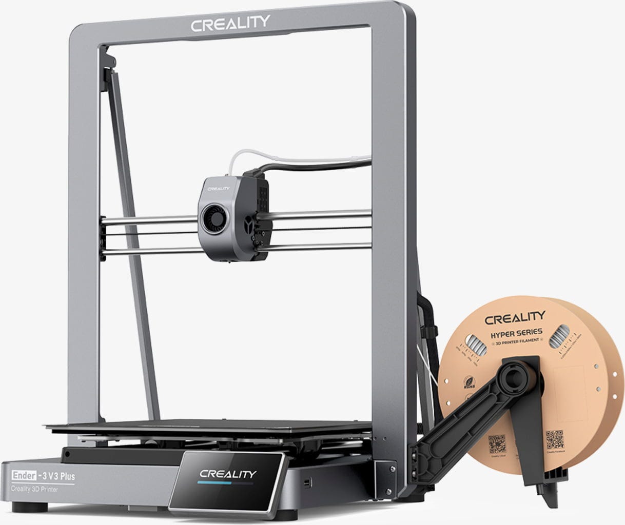 Creality  Ender 3 V3 Plus    High Speed 3D Drucker mit großem Bauvolumen & CoreXZ Bewegungssystem