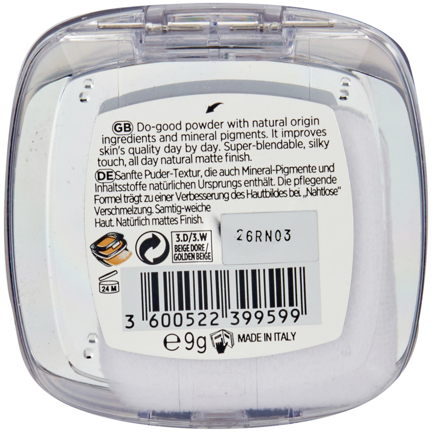 Perfect Match Puder 3.D/3.W Golden Beige
