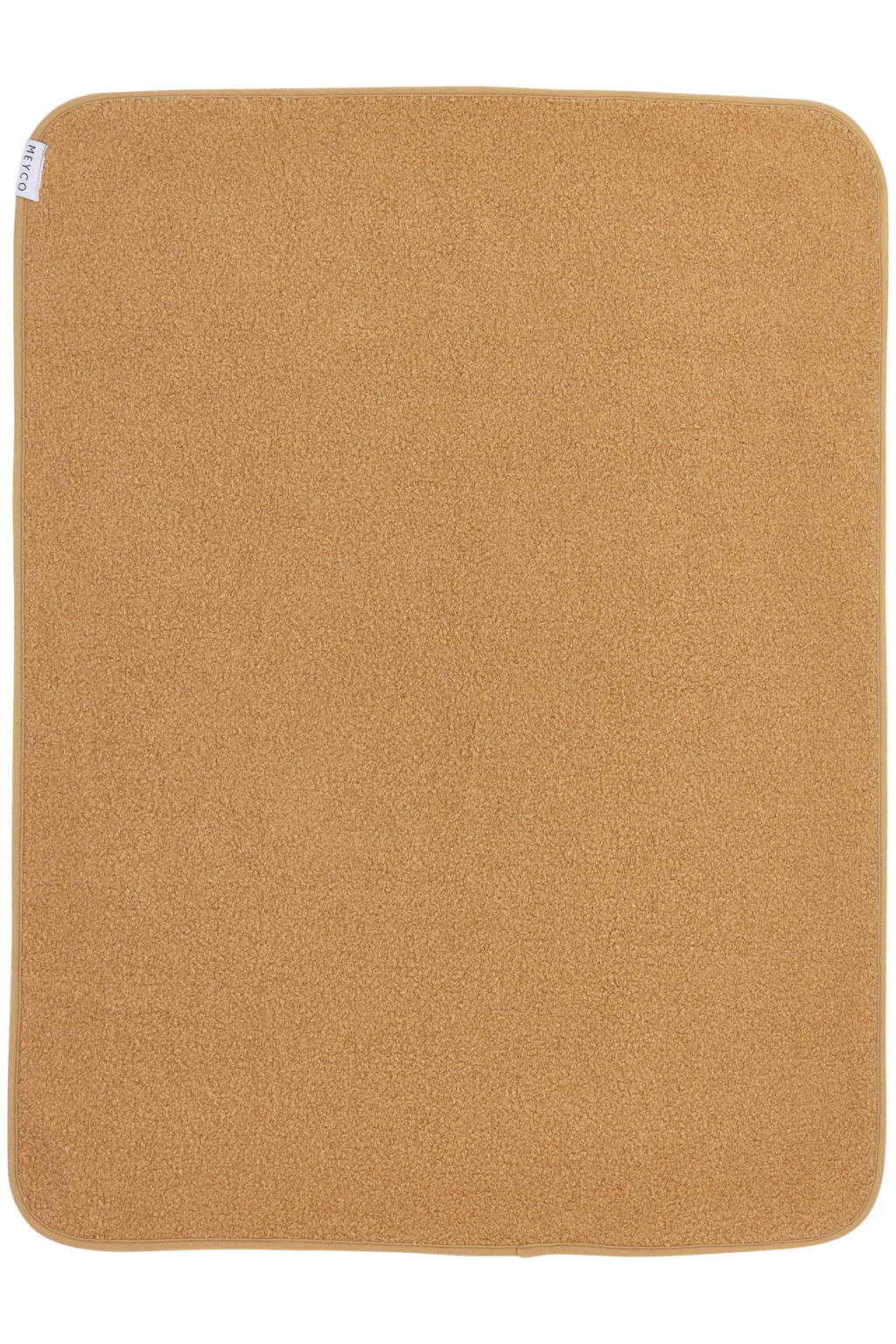 goede kwaliteitbaby reisdeken Bouclé Uni 75x100 cm Toffee