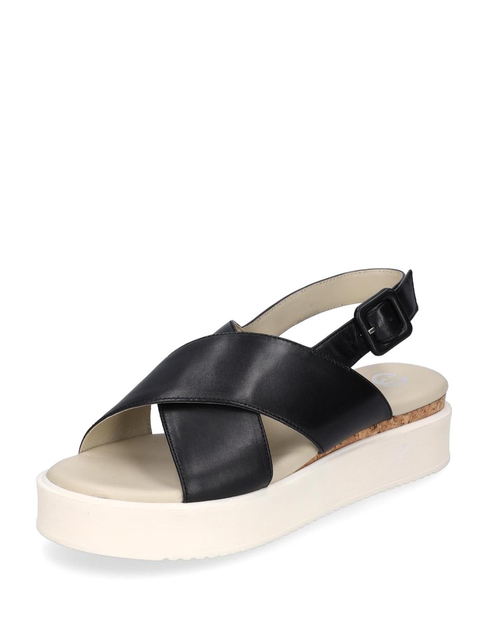 Sandale Cervo 01, schwarz