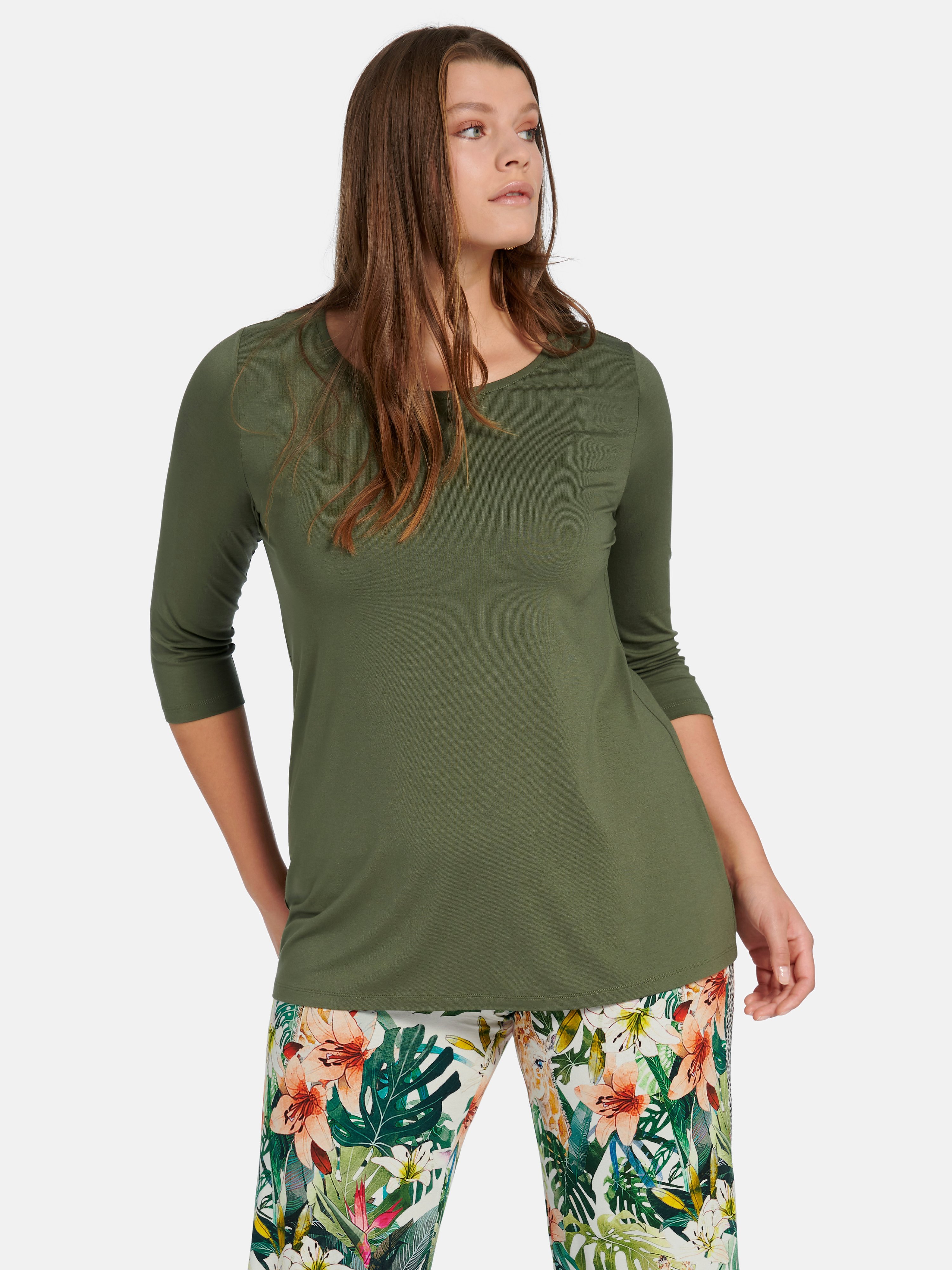 Shirt mit 3/4-Arm