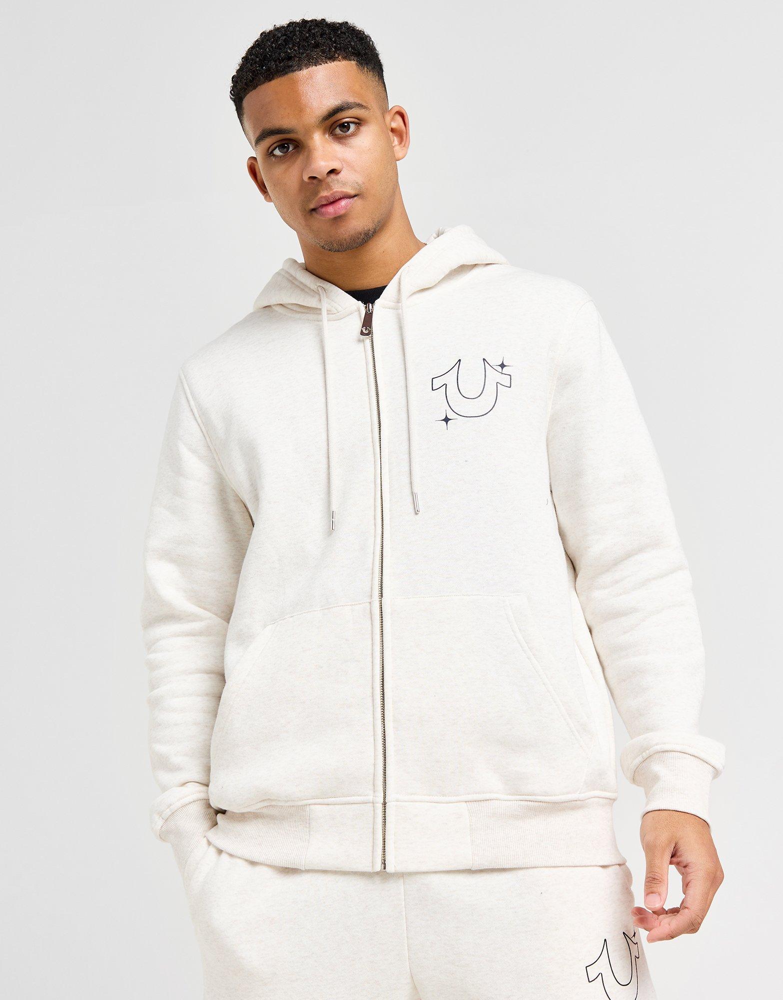 True Religion Sweat à Capuche zippé Buddha Homme