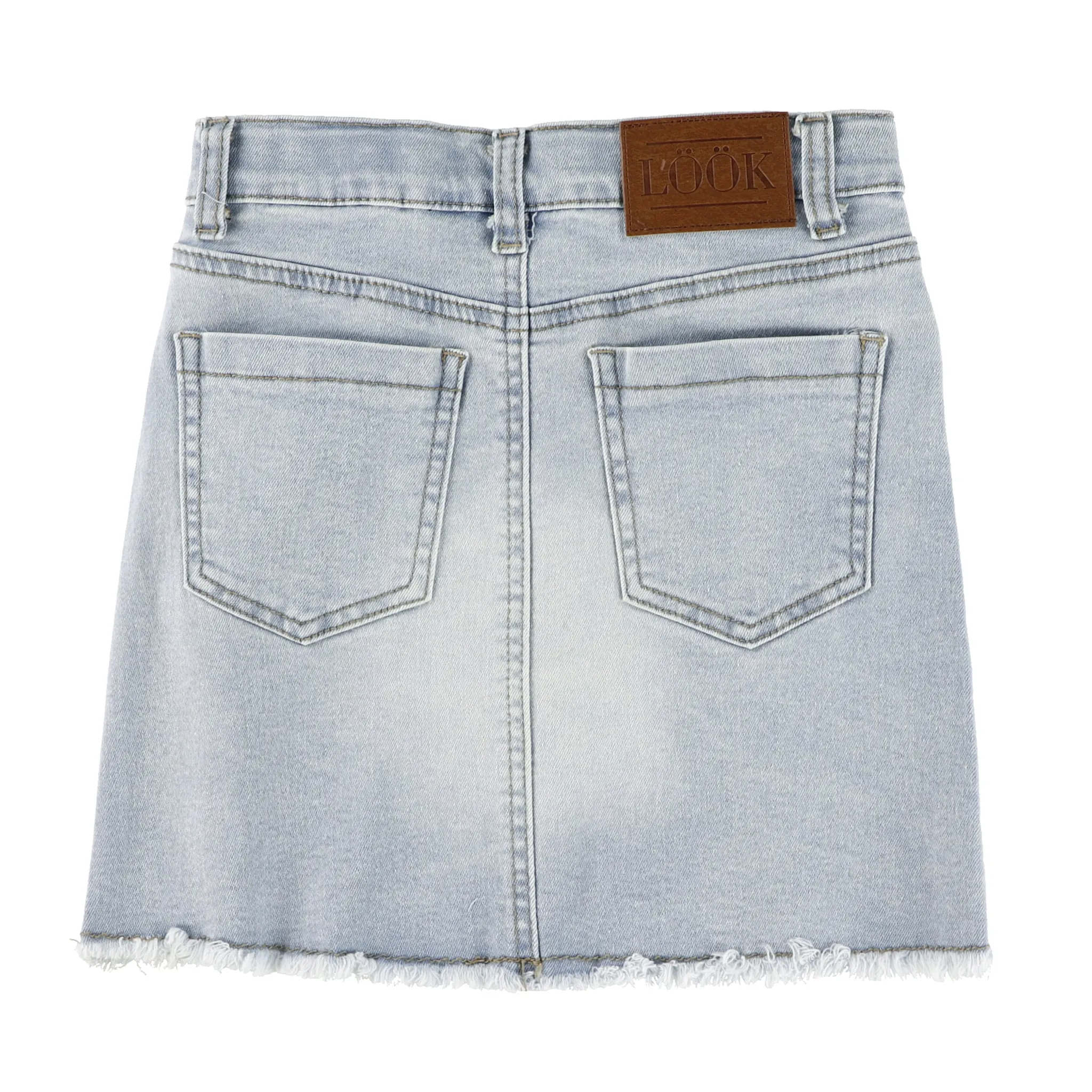 Look Jupe Denim Jardin 7-14ans