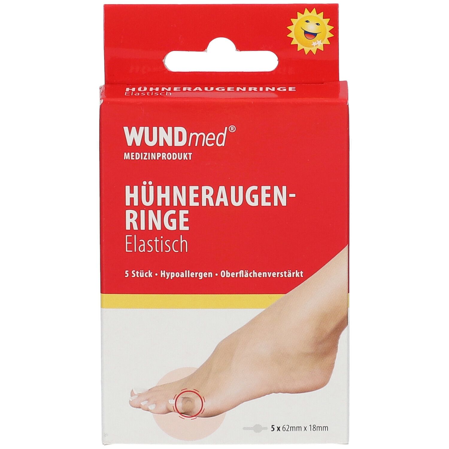 WUNDmed® Hühneraugenringe Extra weich