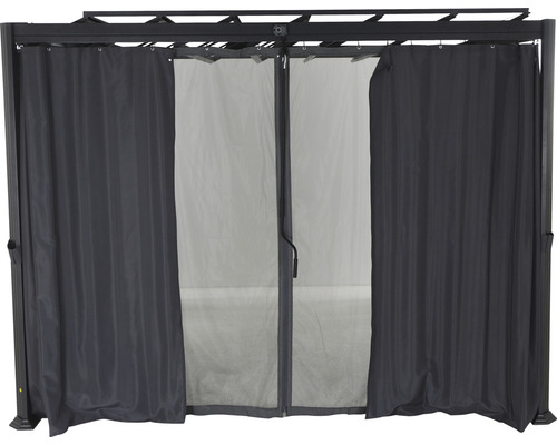 Florence Paviljoen 300x300 cm antraciet