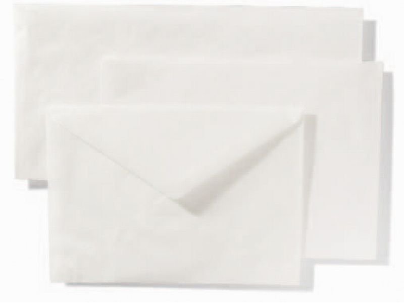 Pergamynpapier Kuverts