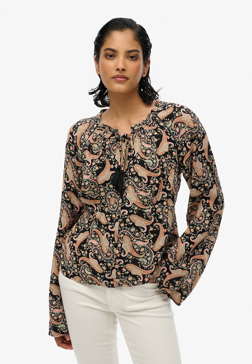 SUPERDRY<br>Blusa de manga comprida estampada