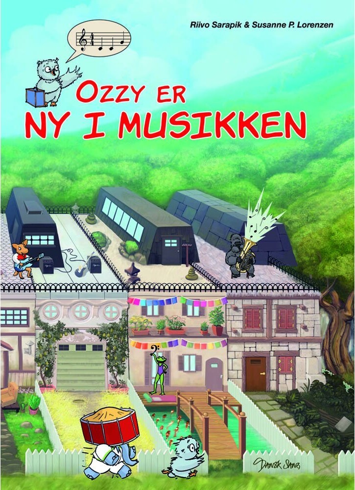Ozzy Er Ny I Musikken - Riivo Sarapik - Tegneserie