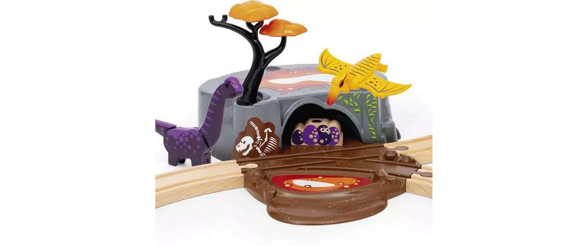 BRIO World Dinosaur Adventure SetZugset aus 21 Teilen