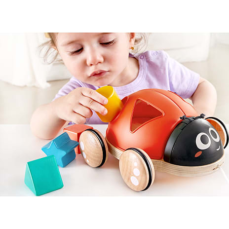 Hape træklegetøj mariehøne