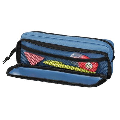Trousse rectangulaire Big Teknik - 2 compartiments - disponible dans différentes couleurs - Viquel
