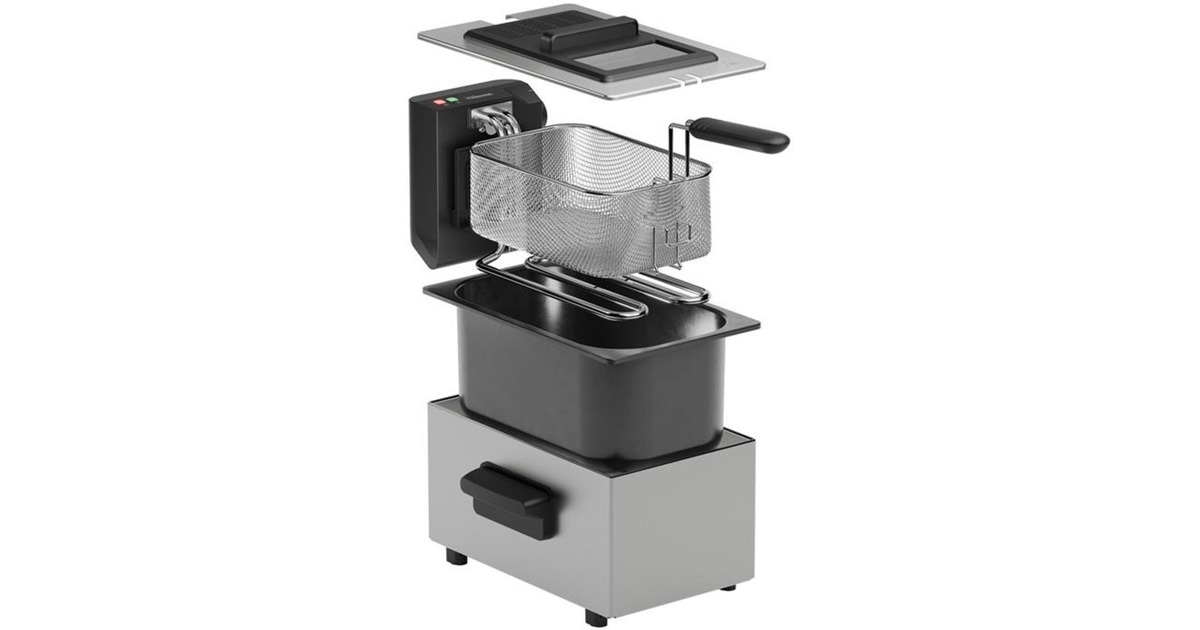 TristarFR-9338 Friteuse frituurpan  (Roestvrij staal, 3 liter)