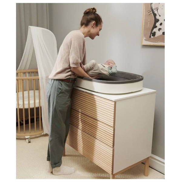 STOKKESTOKKE   Sleepi Dresser white