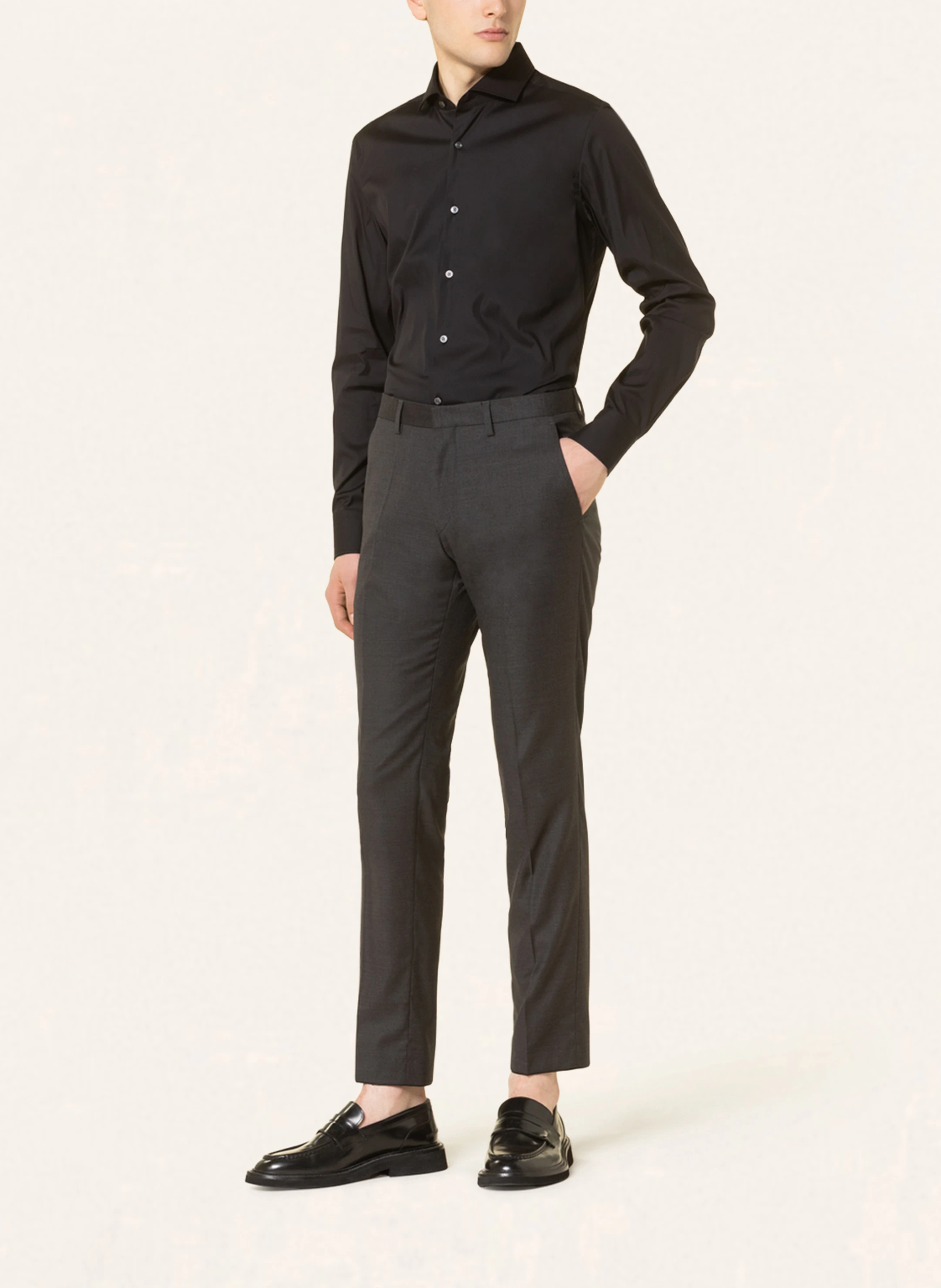 BOSS Jerseyhemd HANK PERFORMANCE Slim Fit