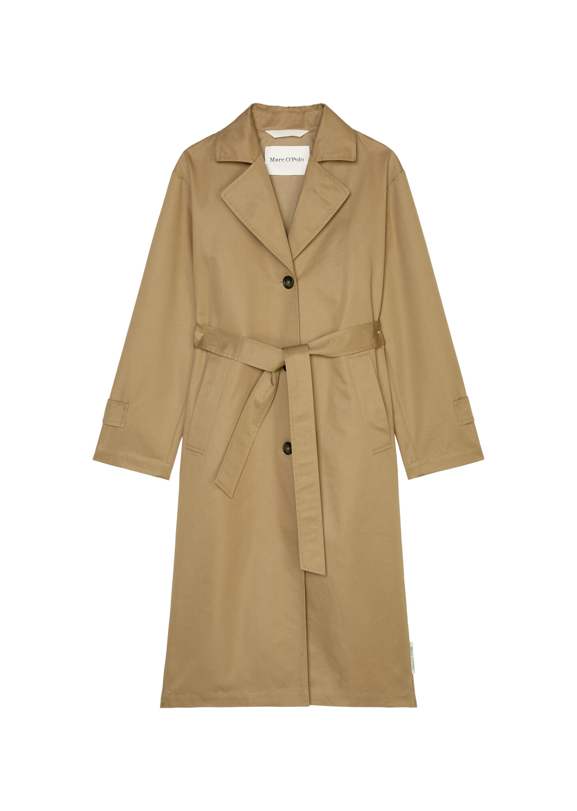 Trenchcoat mit Gürtel regular mit wasserabweisender Oberfläche
