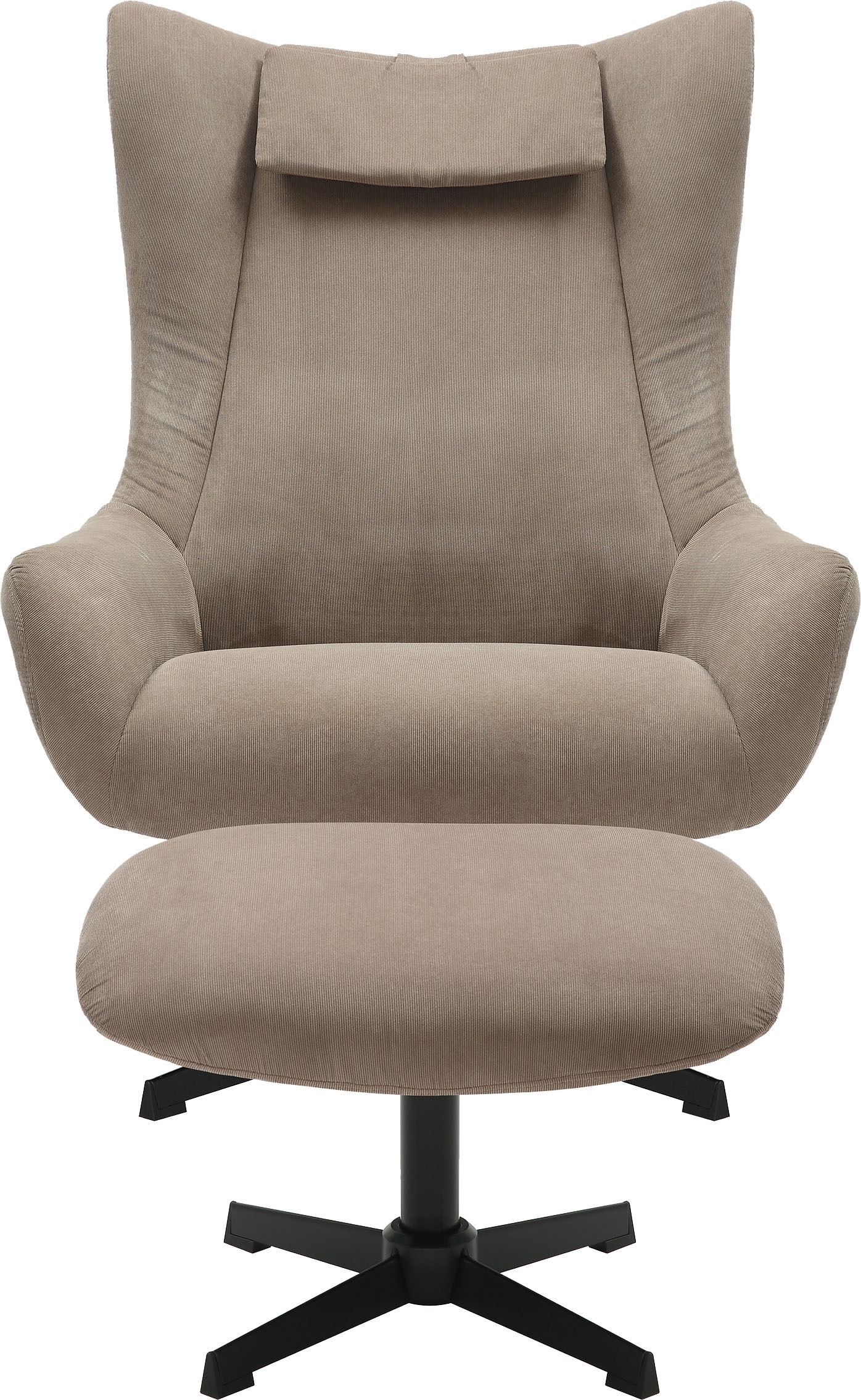 SalesFever Sessel »Savannah Bequemer Sessel« Set, 2 Stk. tlg. mit Drehfunktion