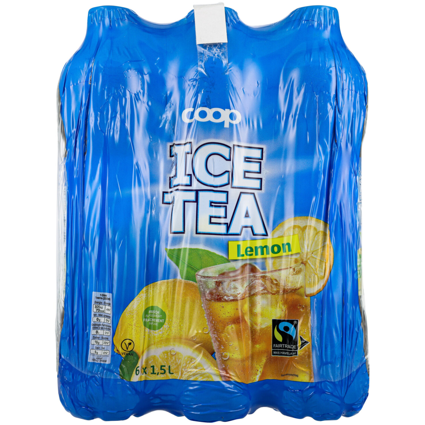 Fairtrade Ice Tea Lemon 6x1,5l