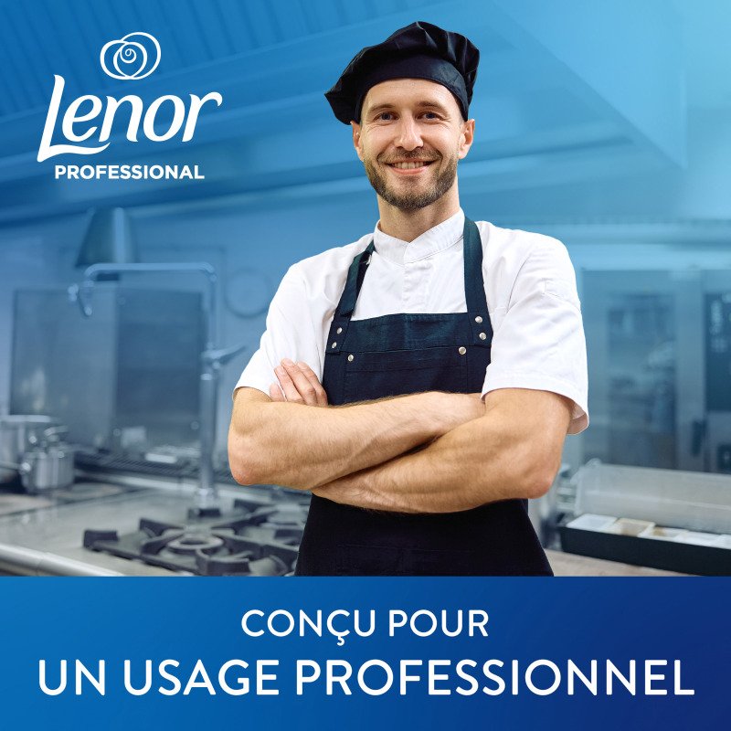 Lenor Professional adoucissant Brise marine - 200 lavages - Bidon de 4 L