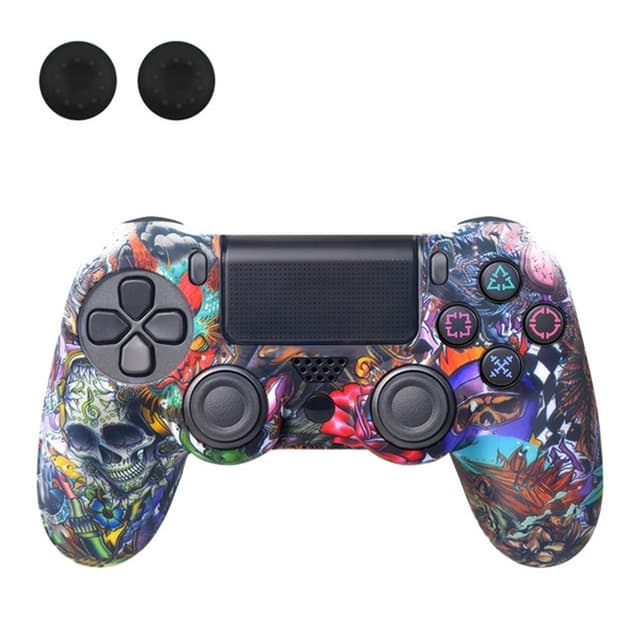Etui til Sony PlayStation 4 Pro Slim PS4 Anti-Slip Silikone Skin Cover