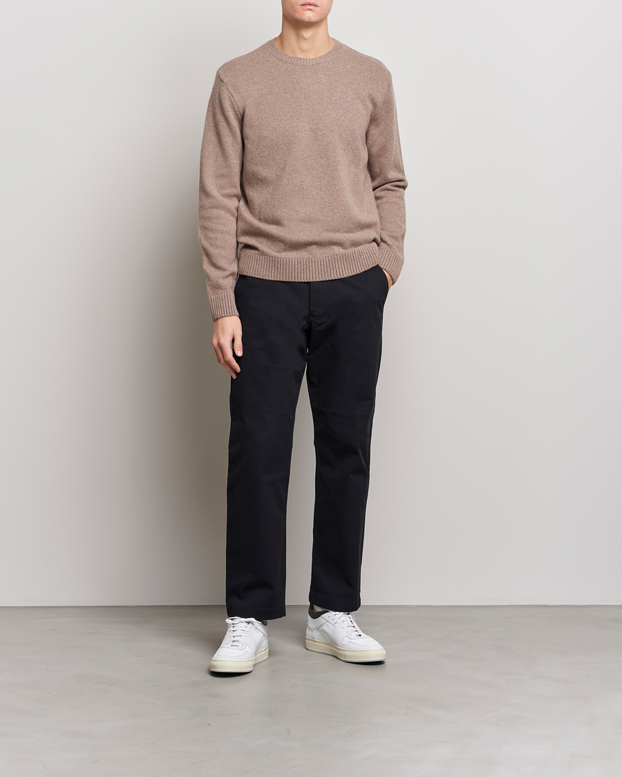Colorful Standard Classic Merino Wool Crew Neck Warm Taupe