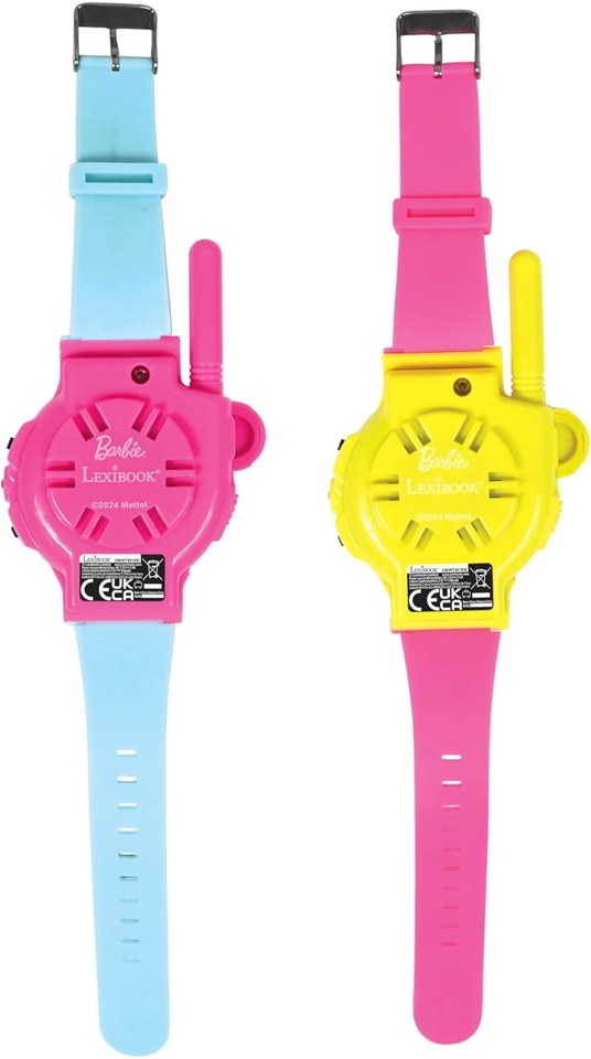 Lexibook - 2-i-1 Barbie Walkie Talkie-ur