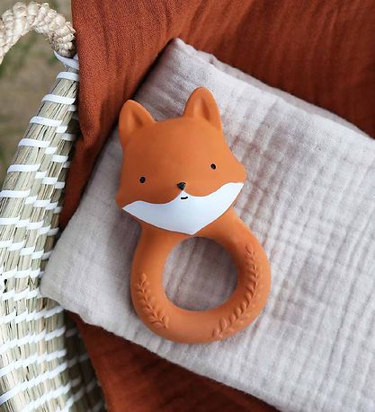 A Little Lovely Company Bådering - Fox - Orange