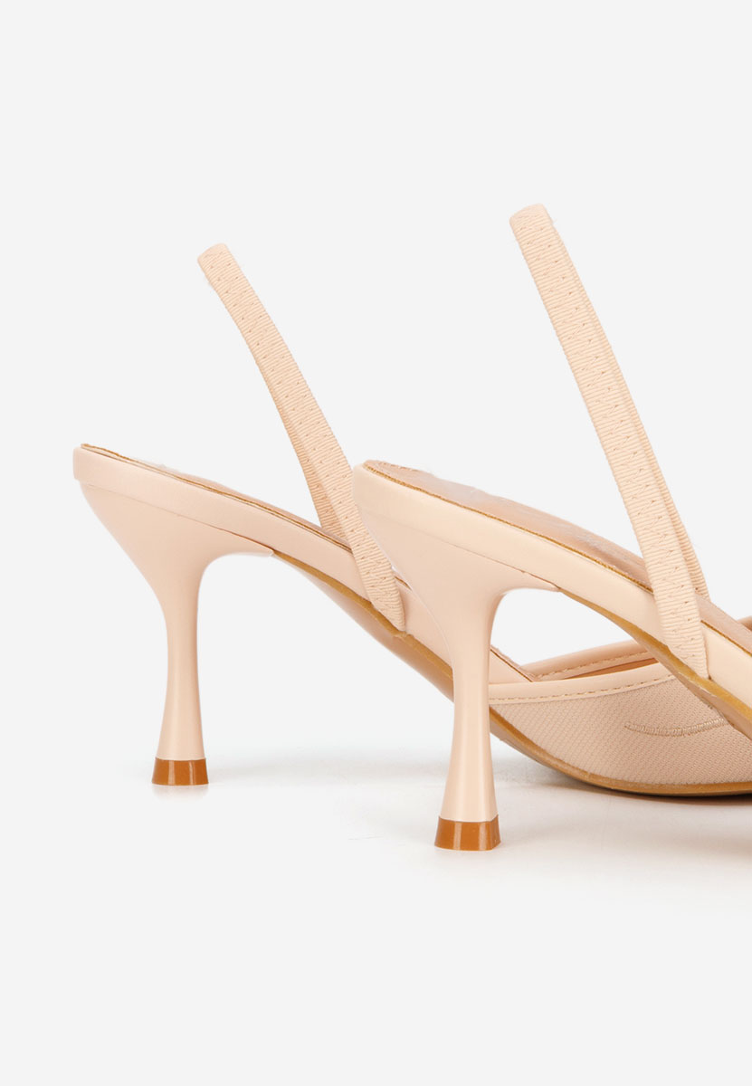 Chaussures slingback beige Florias V2