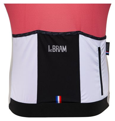 Maillot Manches Courtes LeBram Aspin Noir Coupe Ajustée