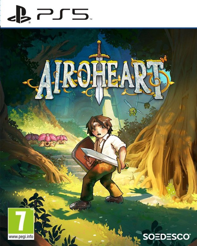 Airoheart - Actie-avontuur Rollenspel - PS5 - Retro Pixelart Wereld