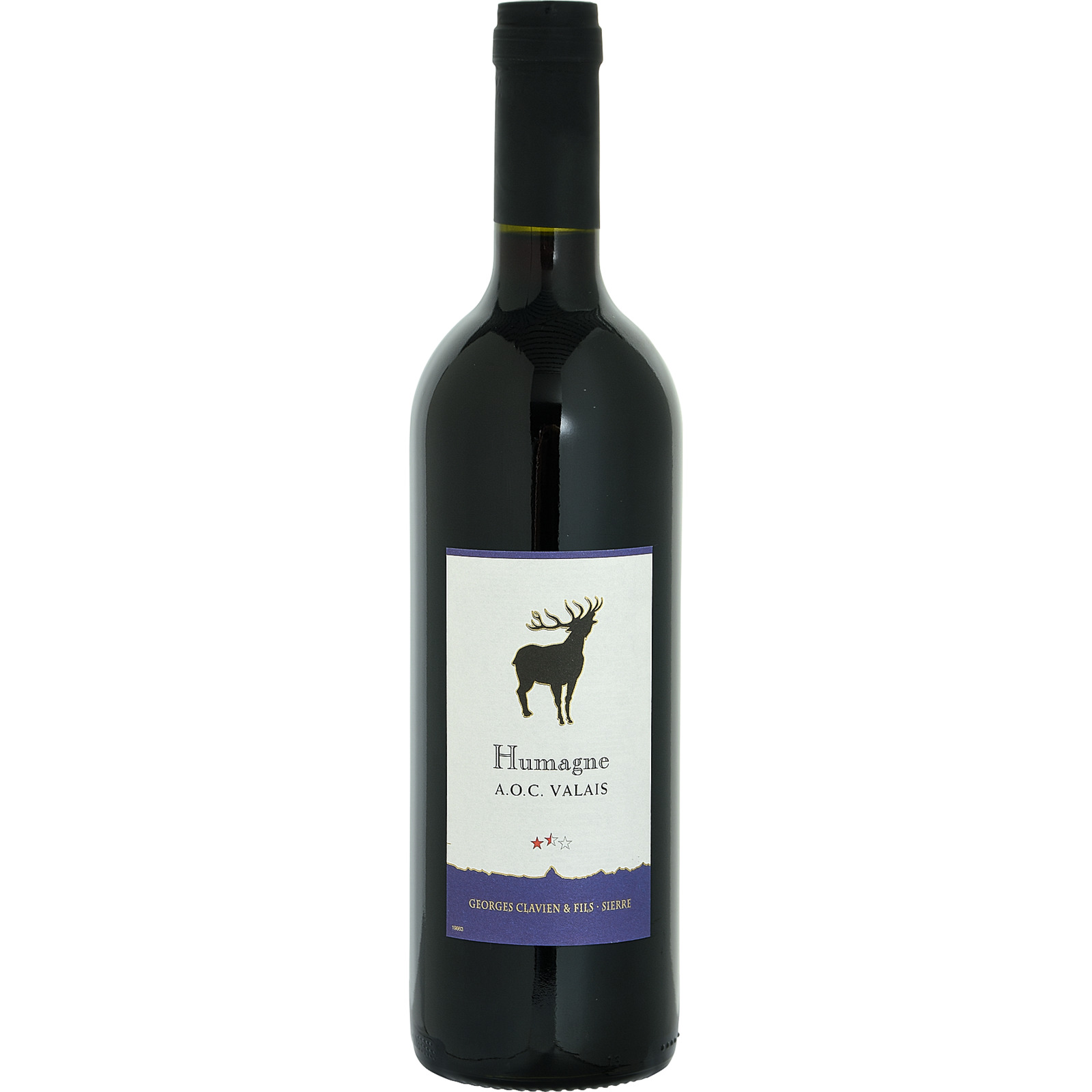 Humagne Rouge du Valais AOC 75 cl