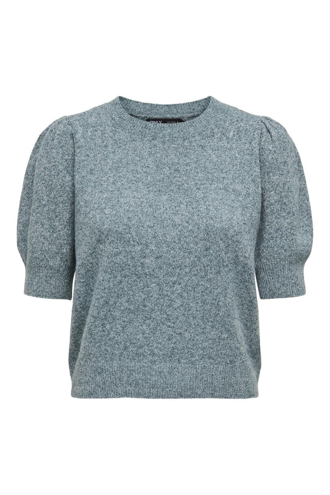 Only Onlrica Life 2/4 Pullover Knt 15318551 4702871 sea moss w melange